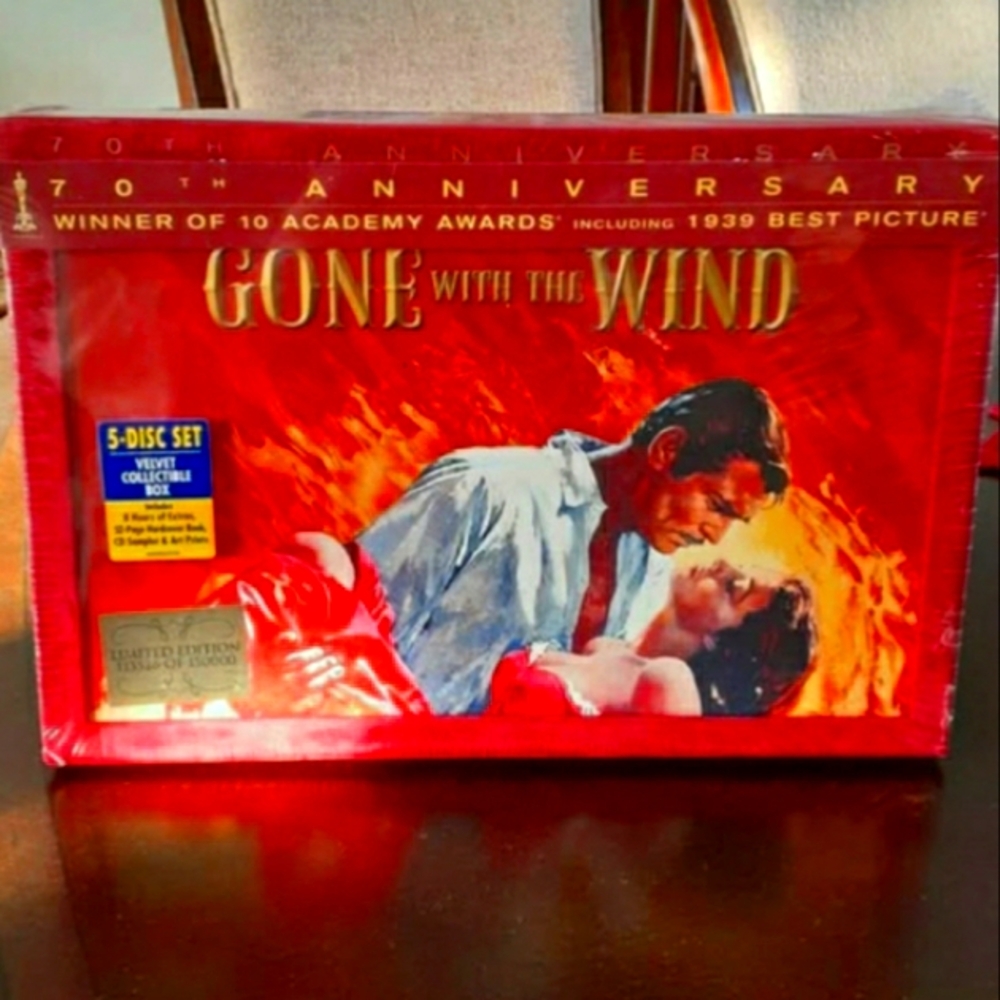 Gone with the Wind  70th Anniversary Edition 5 CD disc set New In Box